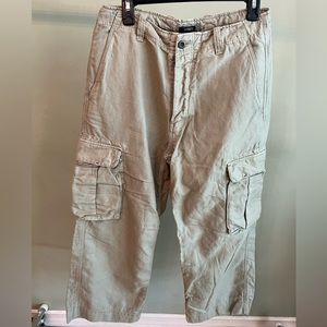 J. Crew 30x30 button fly cargo pants khaki